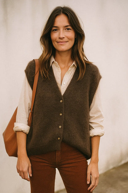 Gilet sans Manches Intemporel