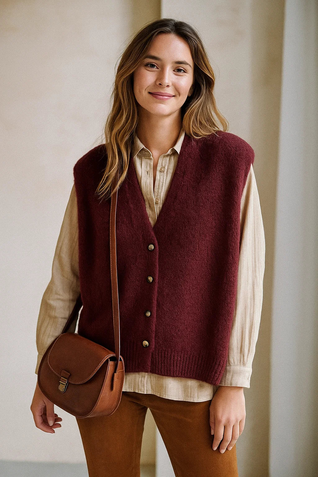 Gilet sans Manches Intemporel