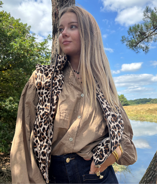 Gilet Animal Print