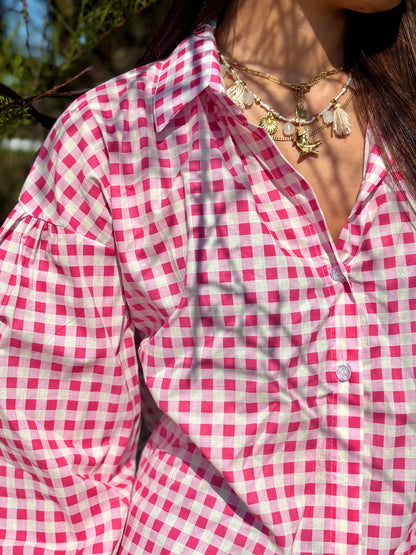 Chemise Vichy en Coton