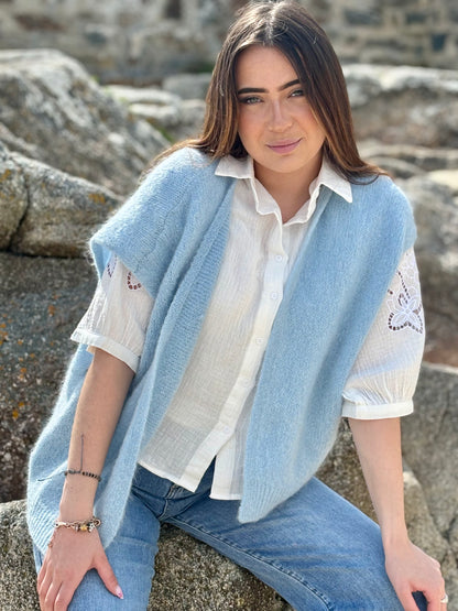Gilet "Douceur Bohème"