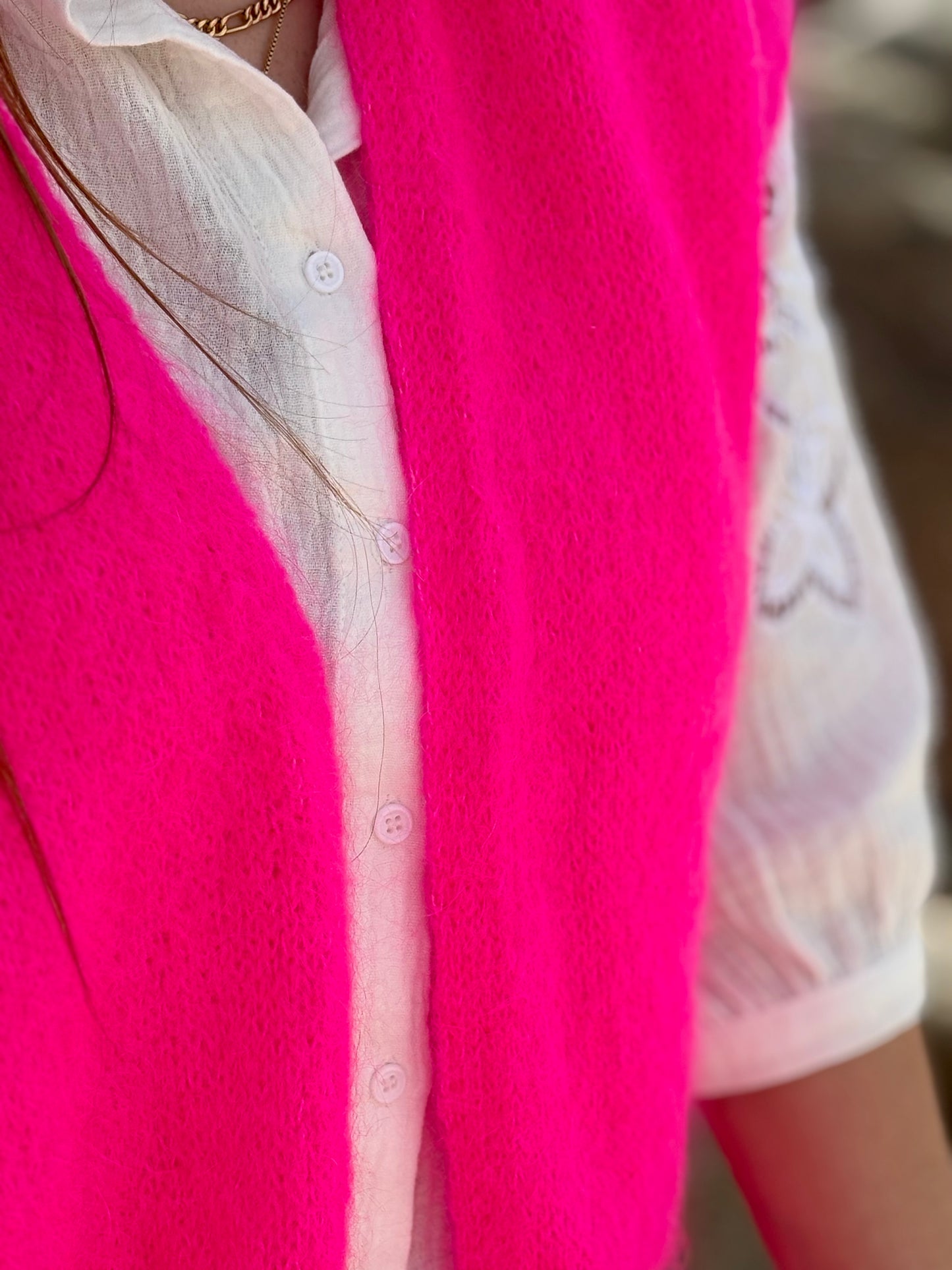Gilet "Douceur Bohème"