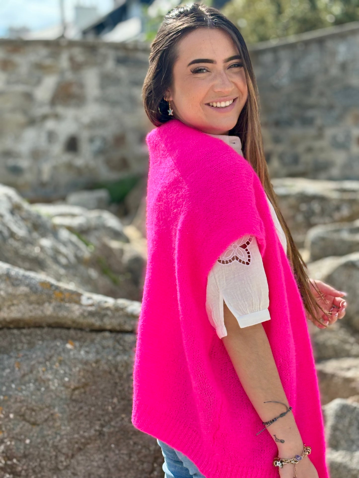 Gilet "Douceur Bohème"