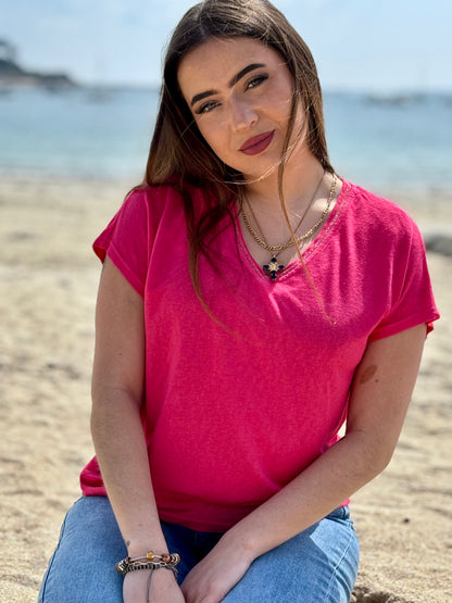 Tee-shirt "Liseré Chic"