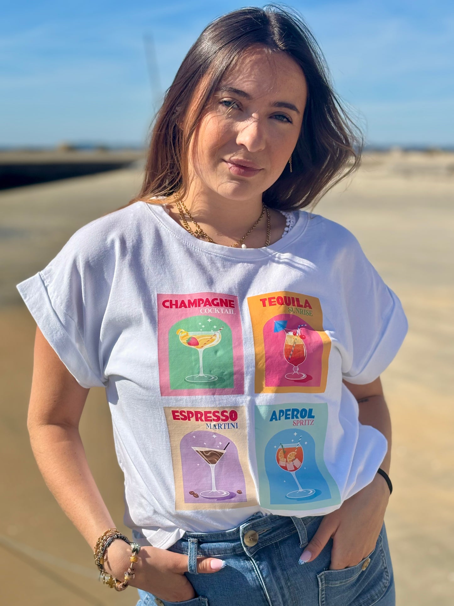 Tee-shirt Motifs Vitaminés