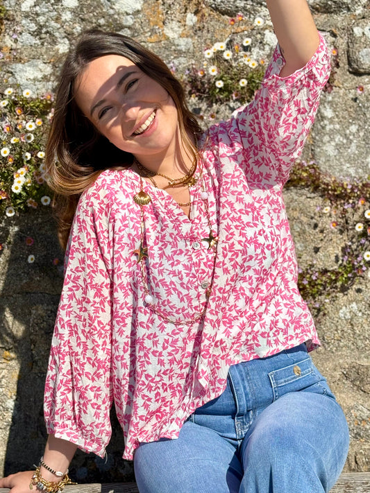 Chemise "Folia" en coton