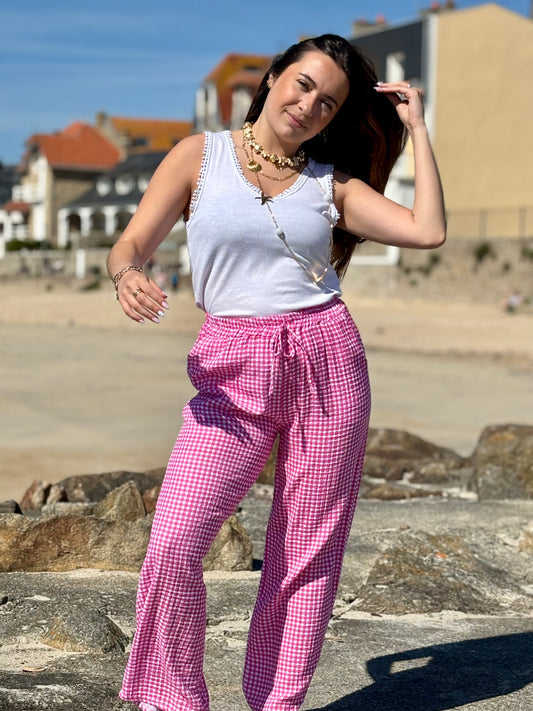 Pantalon "Esprit Vichy"