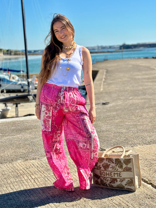 Pantalon "Boho Bandana"