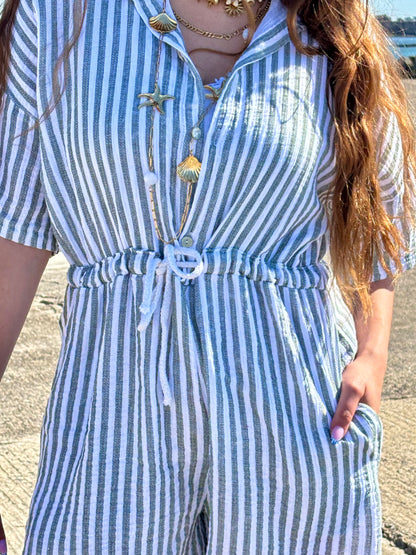 Combishort "Solana" Rayée