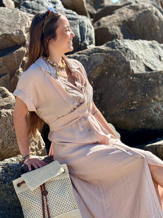 Robe Fluide à Nouer