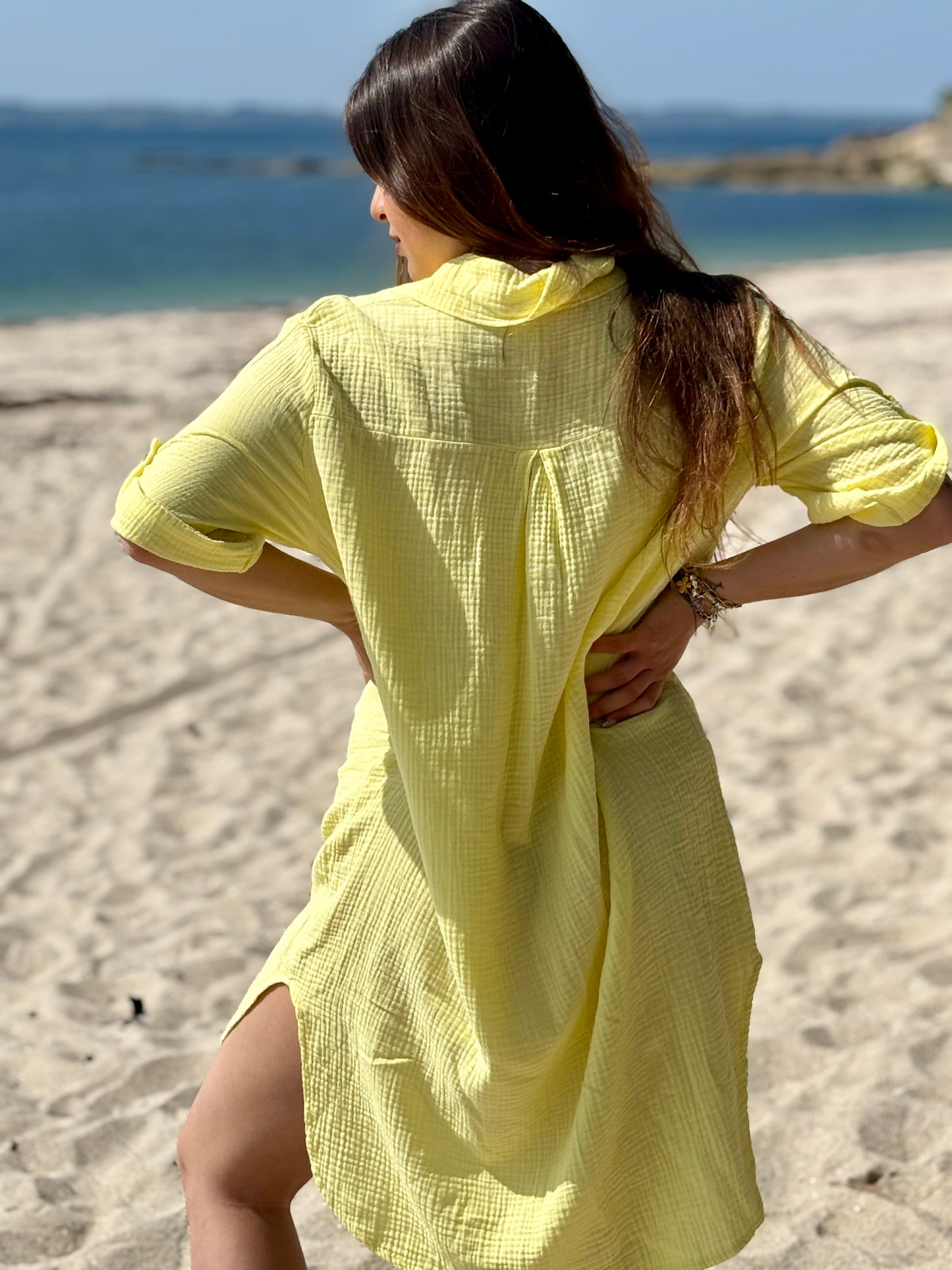 Blouse Tunique en Gaze de Coton