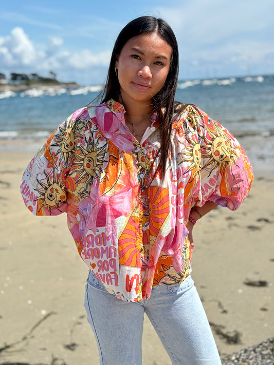 Chemise Arancio Sun