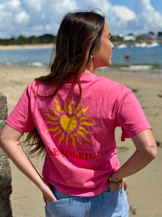 Tee-shirt "Le Soleil" en Coton