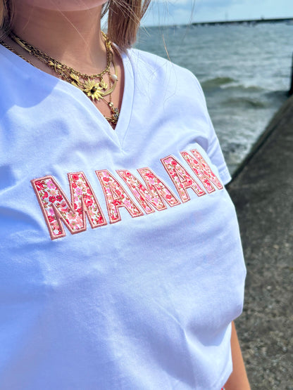 Tee-shirt “MAMAN” Col V
