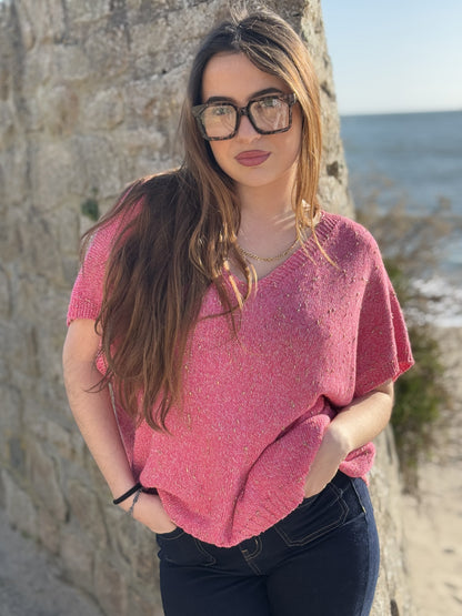 Pull en Maille Scintillant