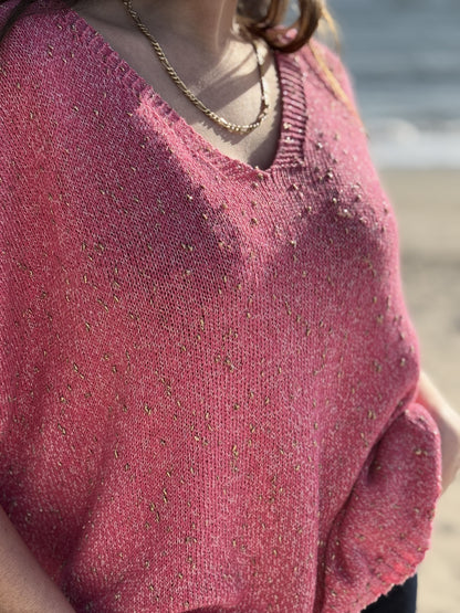 Pull en Maille Scintillant