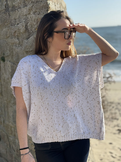 Pull en Maille Scintillant