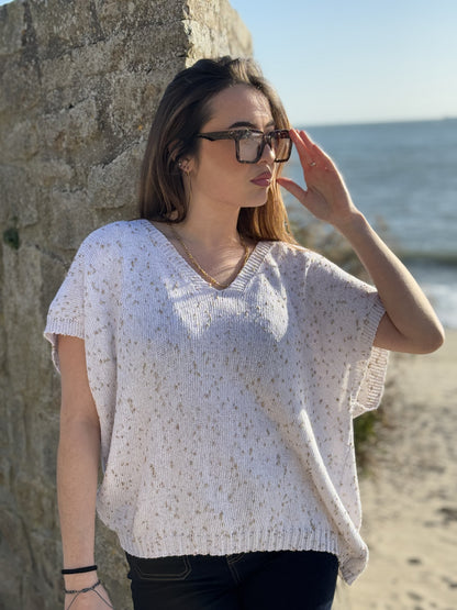 Pull en Maille Scintillant
