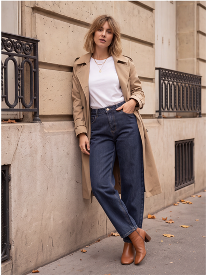 Jean Bony - Barrel Ankle Denim