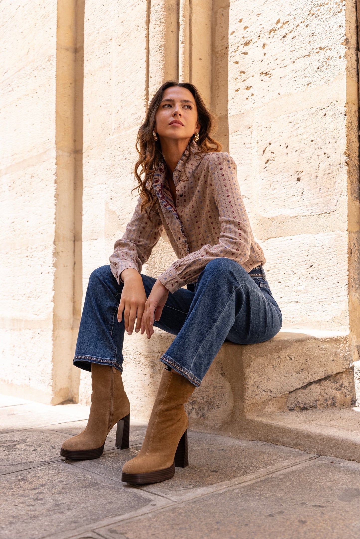 Jean Moderne Style Hippie