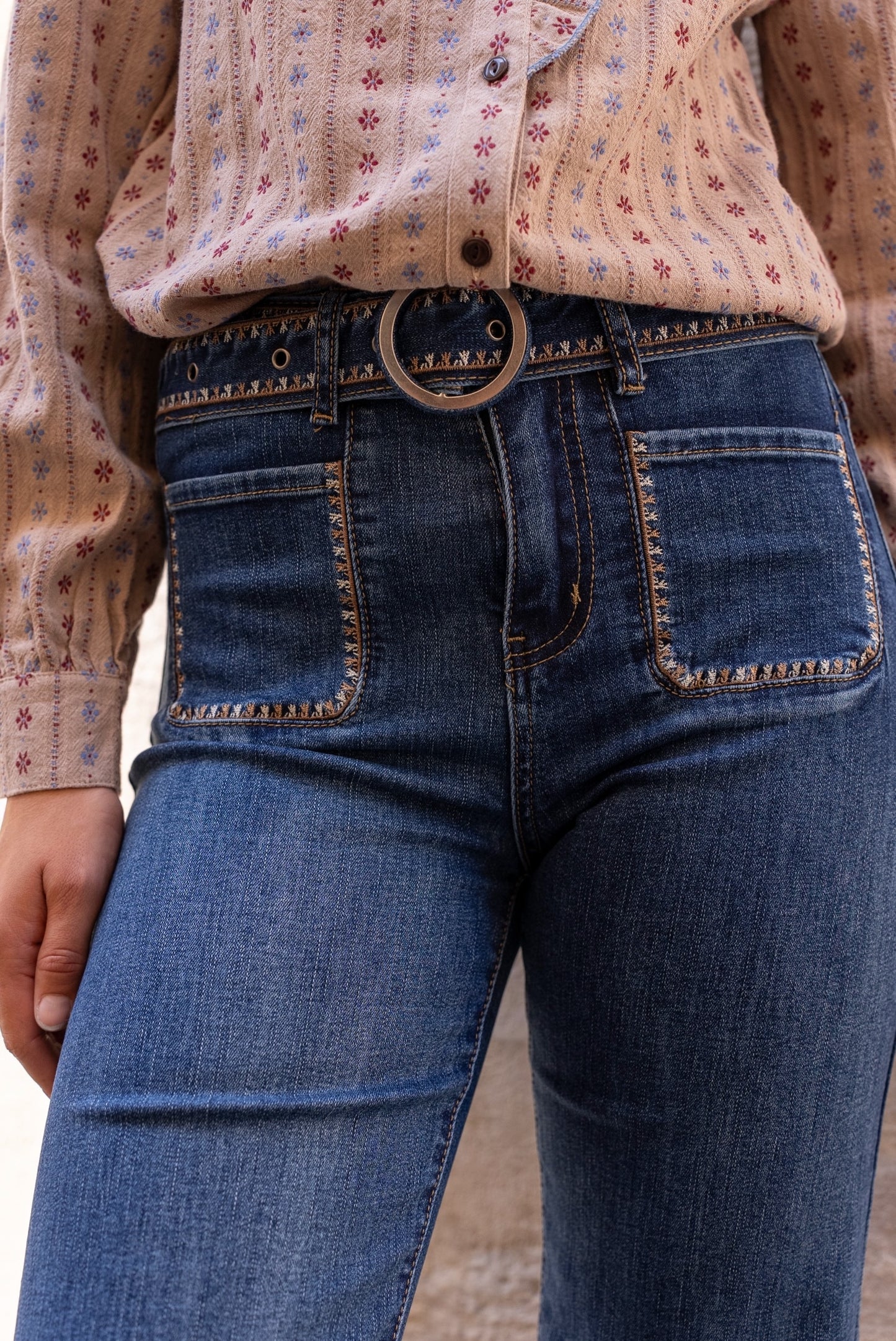 Jean Moderne Style Hippie