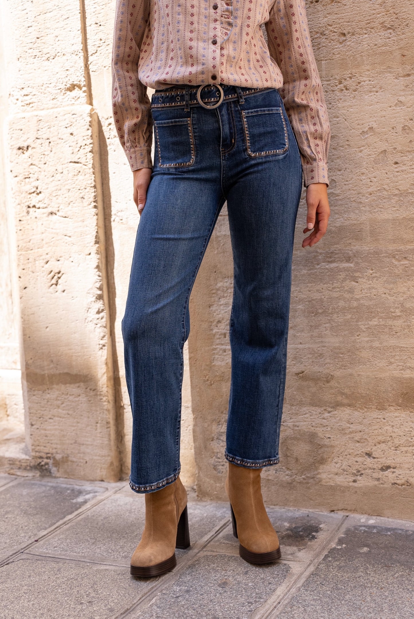 Jean Moderne Style Hippie
