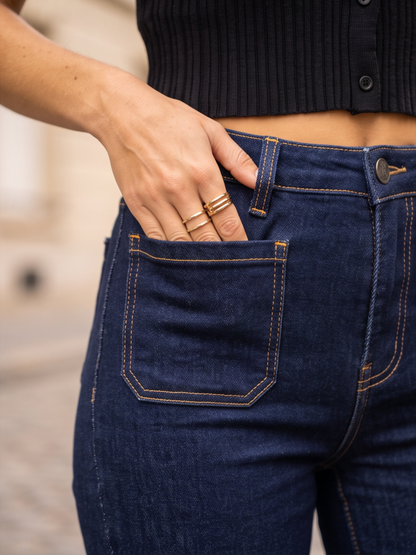 Jean Wide Leg Brut Kezia
