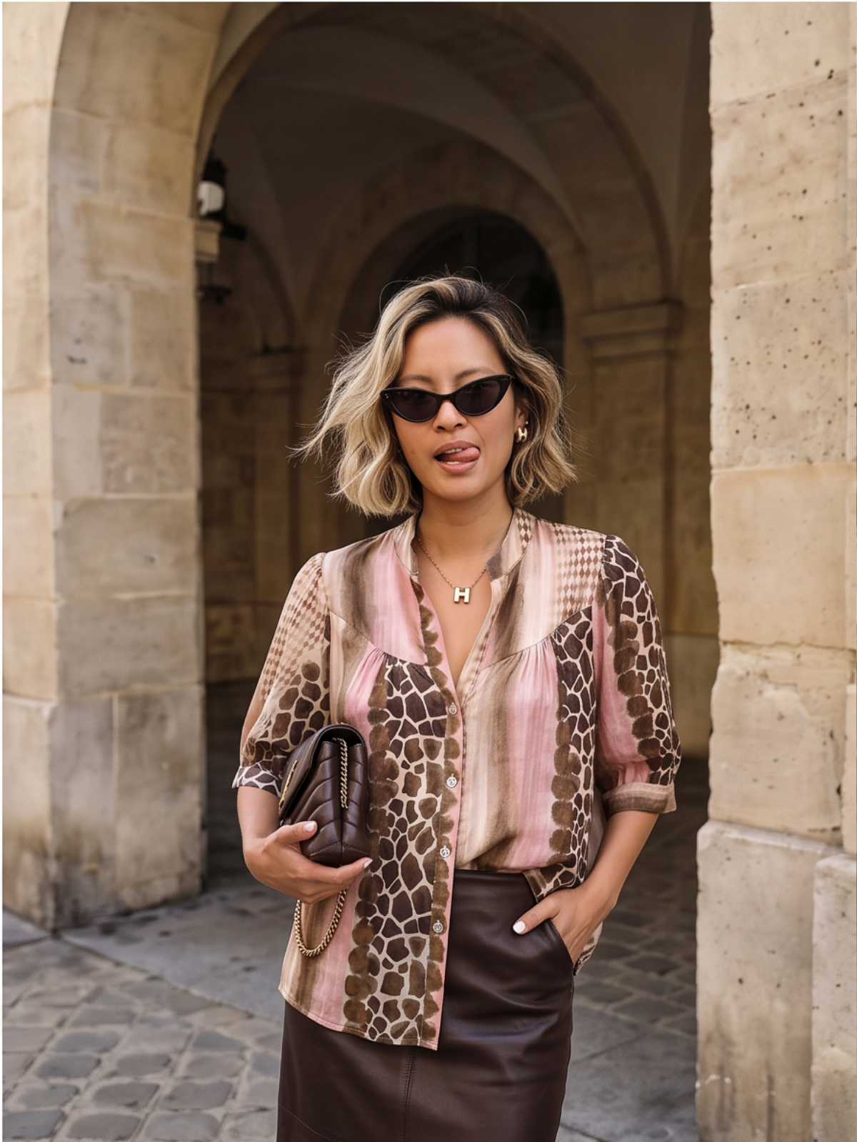 Chemise Elsa - Imprimé Animal Chic
