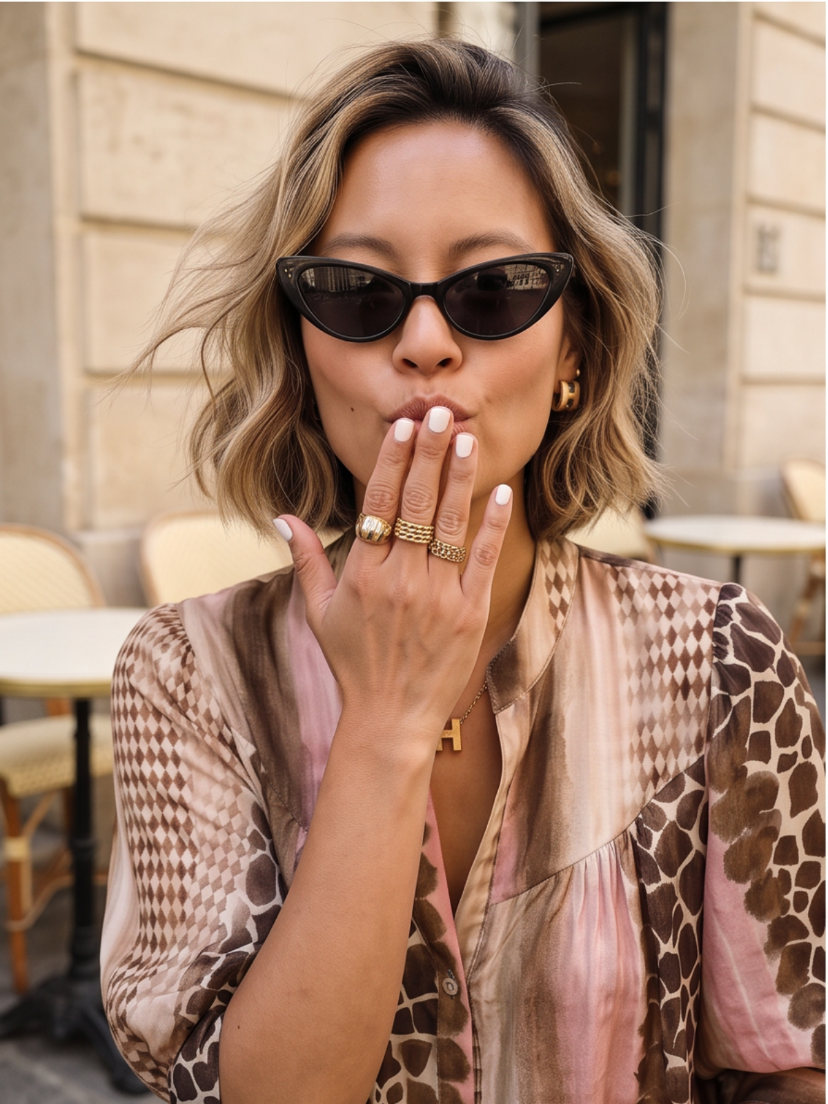 Chemise Elsa - Imprimé Animal Chic