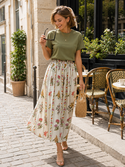 Jupe Champêtre Chic