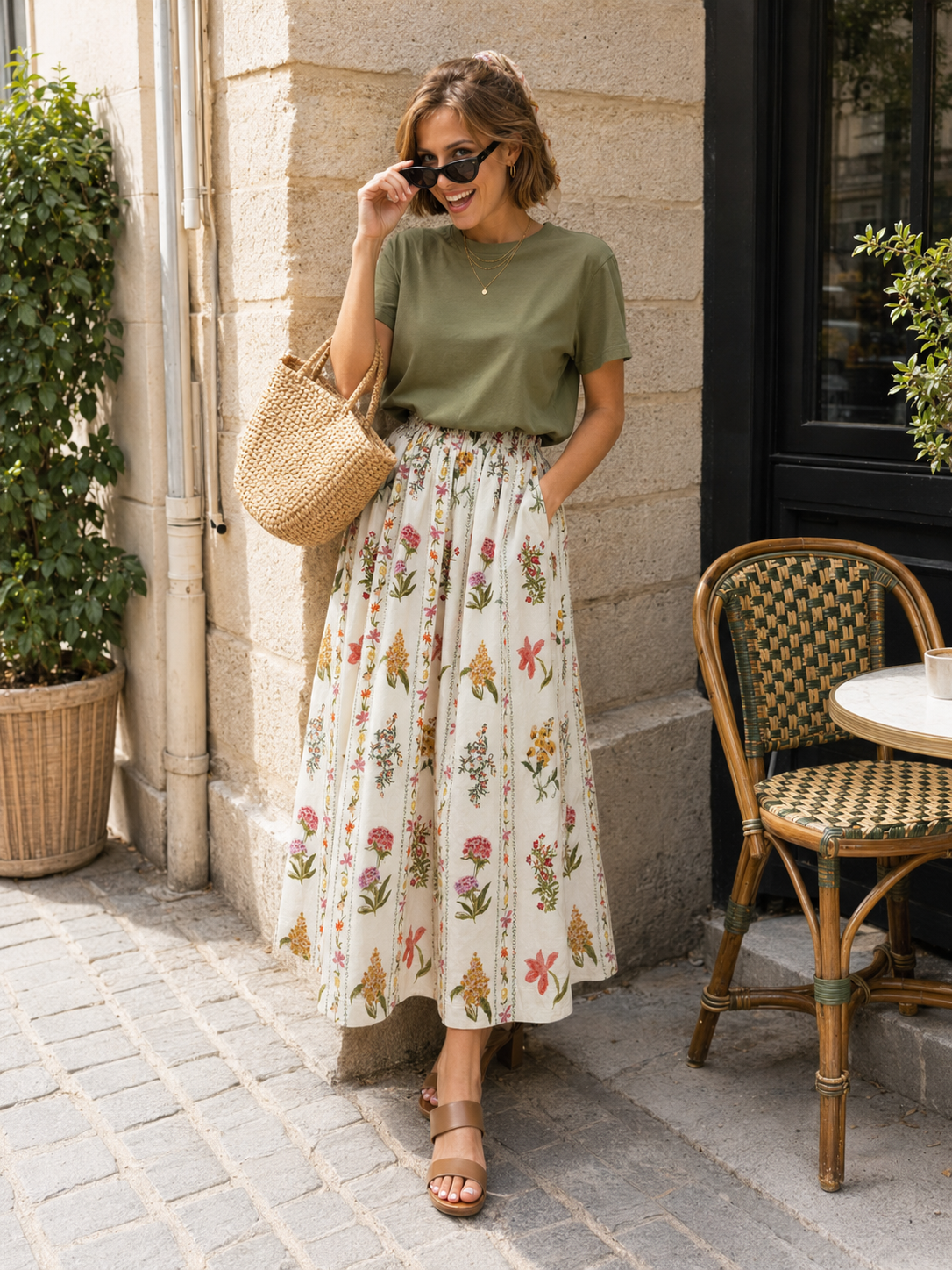 Jupe Champêtre Chic