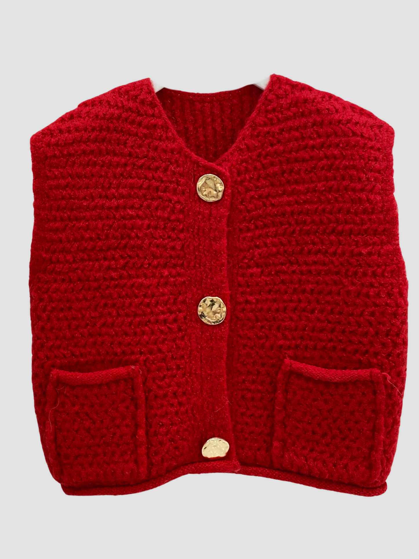 Gilet Sans Manches Crochet