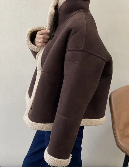 Manteau Teddy Réversible