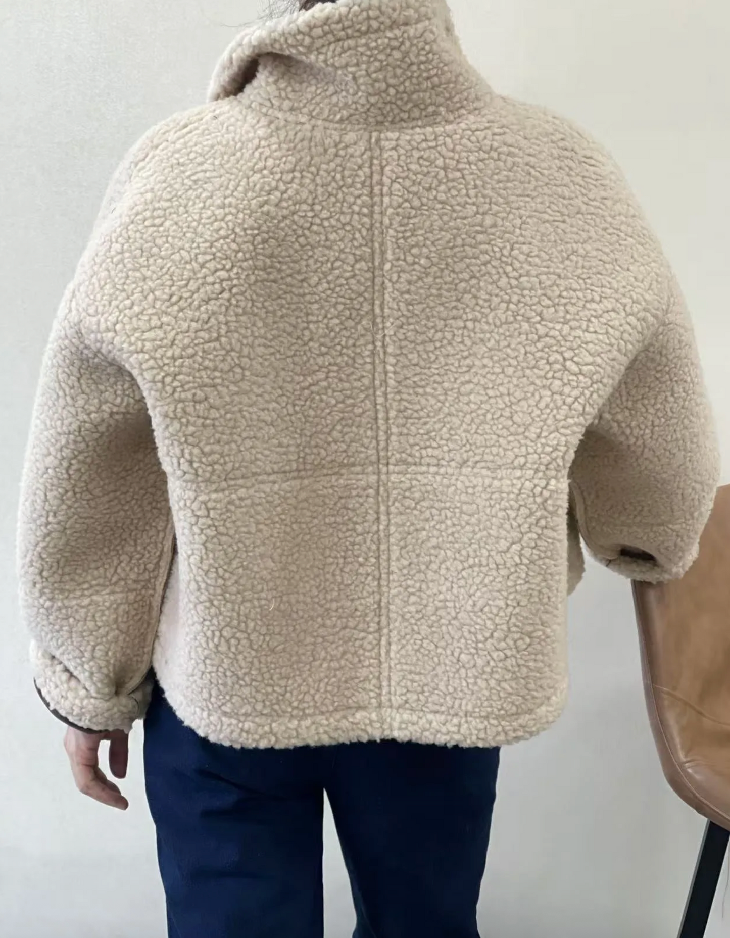 Manteau Teddy Réversible