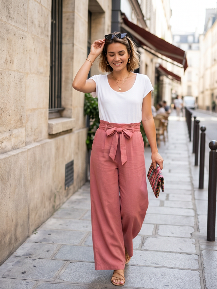 Pantalon Alma - Tencel Fluide