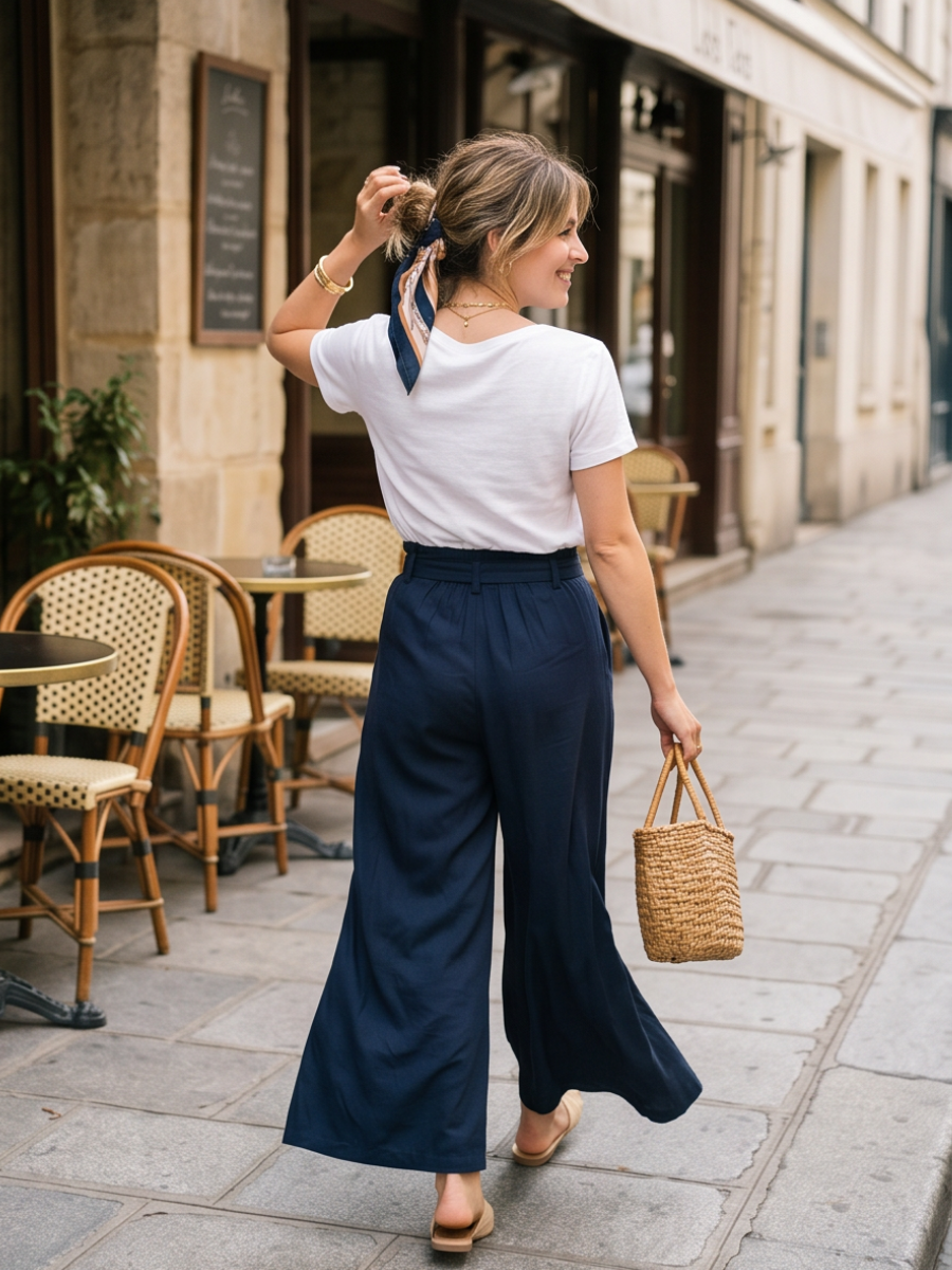 Pantalon Alma - Tencel Fluide