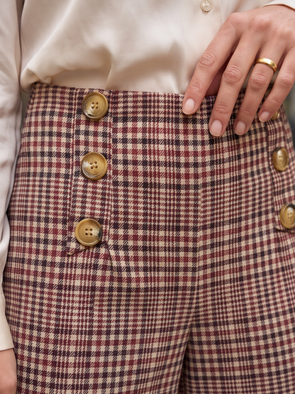Pantalon Angélique - Effet Velours