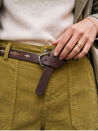 Pantalon Delphine - Barrel Velours Côtelé
