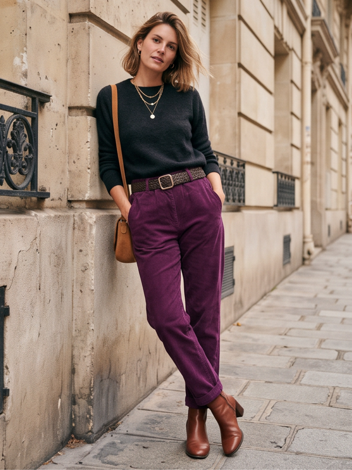 Pantalon Fanny - Velours Côtelé