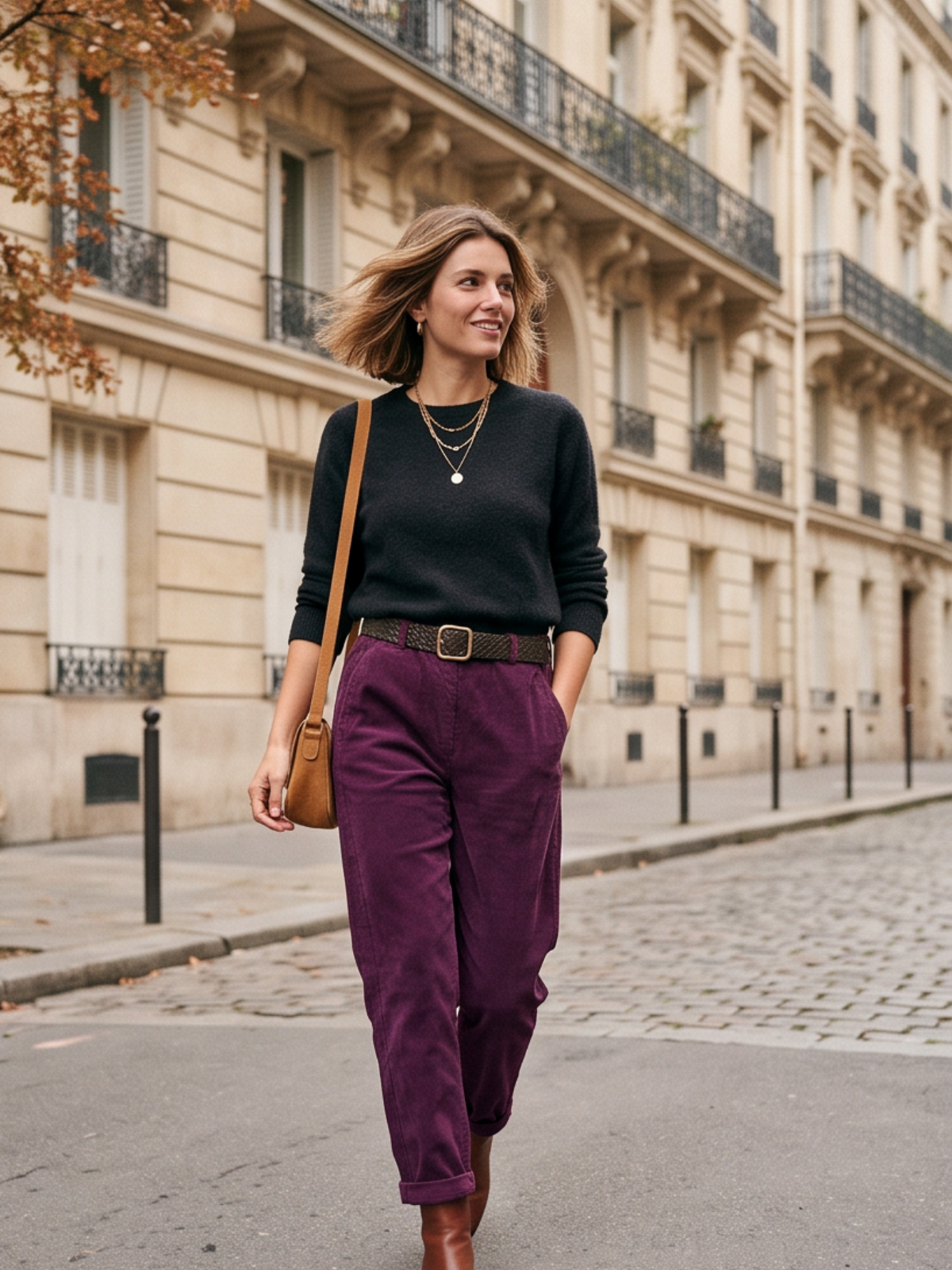 Pantalon Fanny - Velours Côtelé