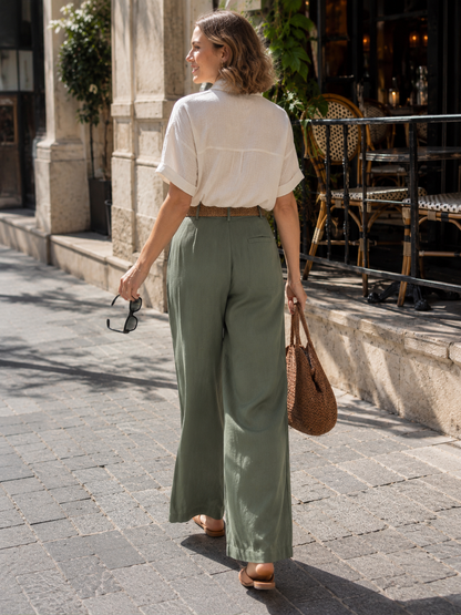 Pantalon Fluide Été
