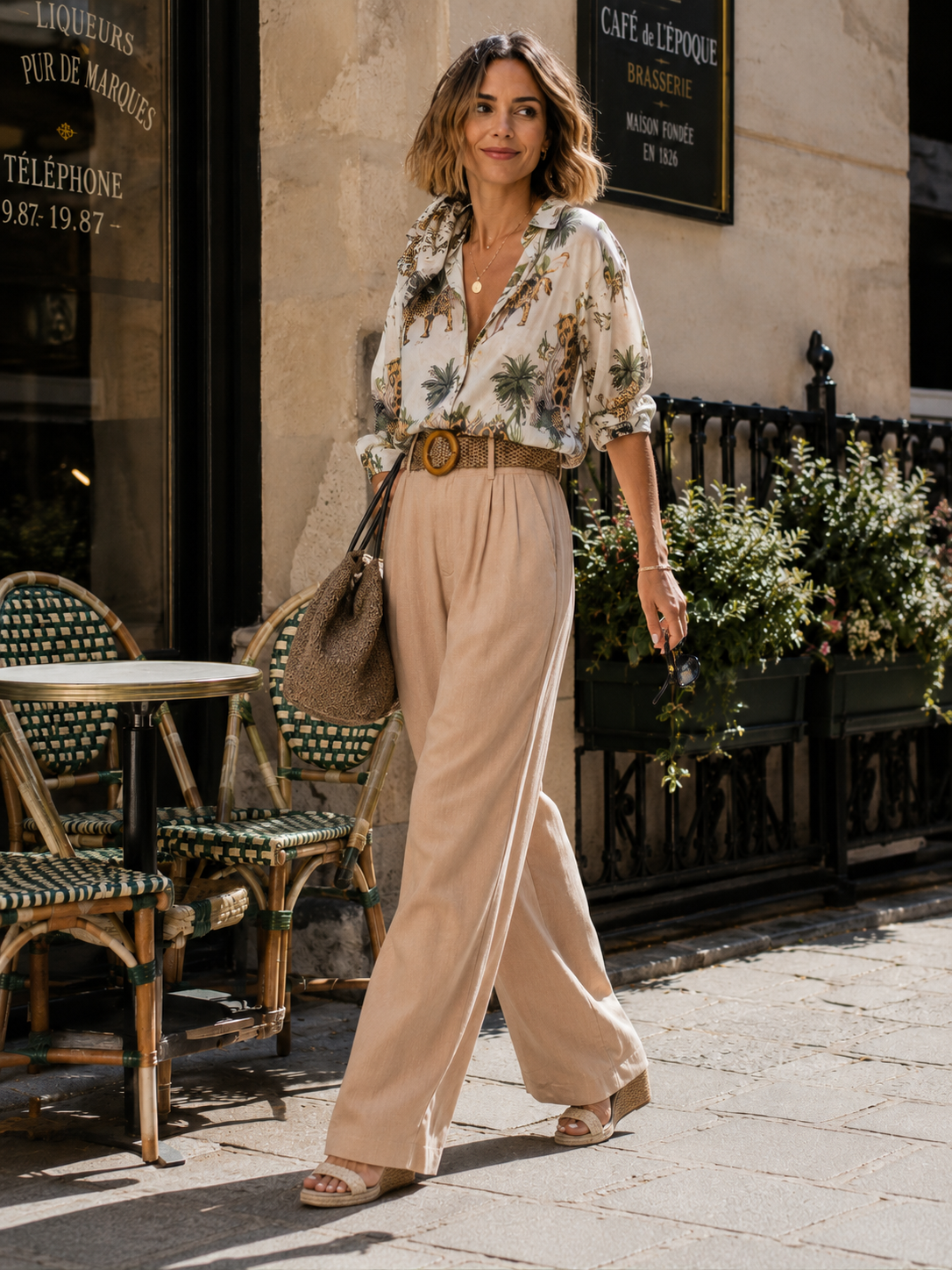 Pantalon Fluide Été