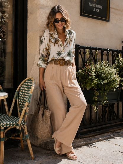 Pantalon Fluide Été