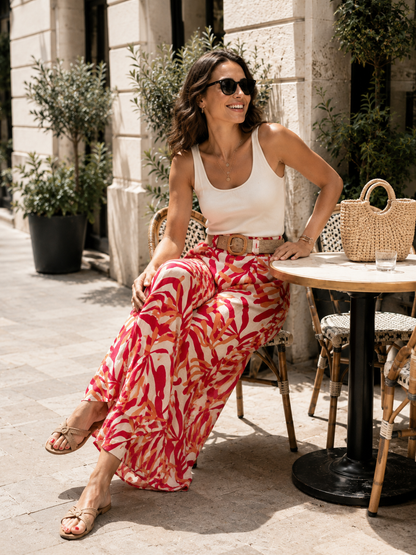 Pantalon Imprimé Coloré