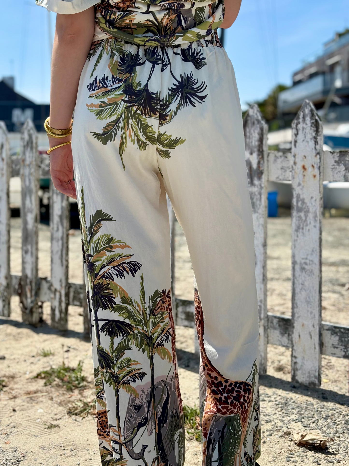 Pantalon Fluide Jungle