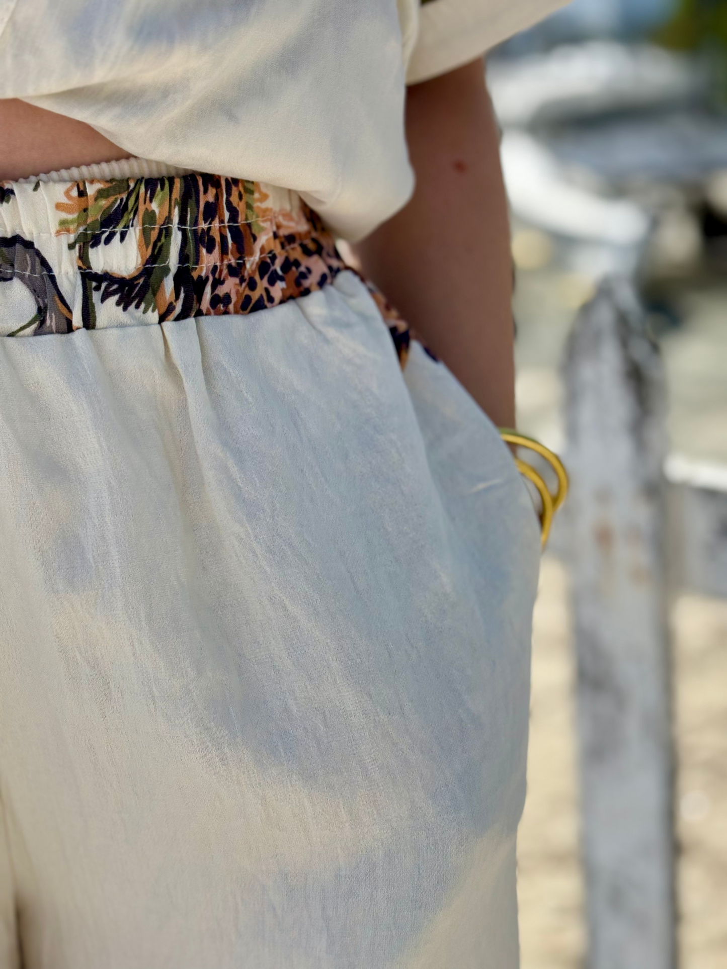 Pantalon Fluide Jungle