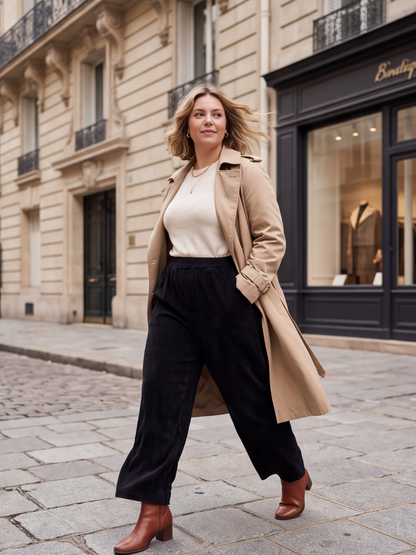 Pantalon Laurence - Velours Large