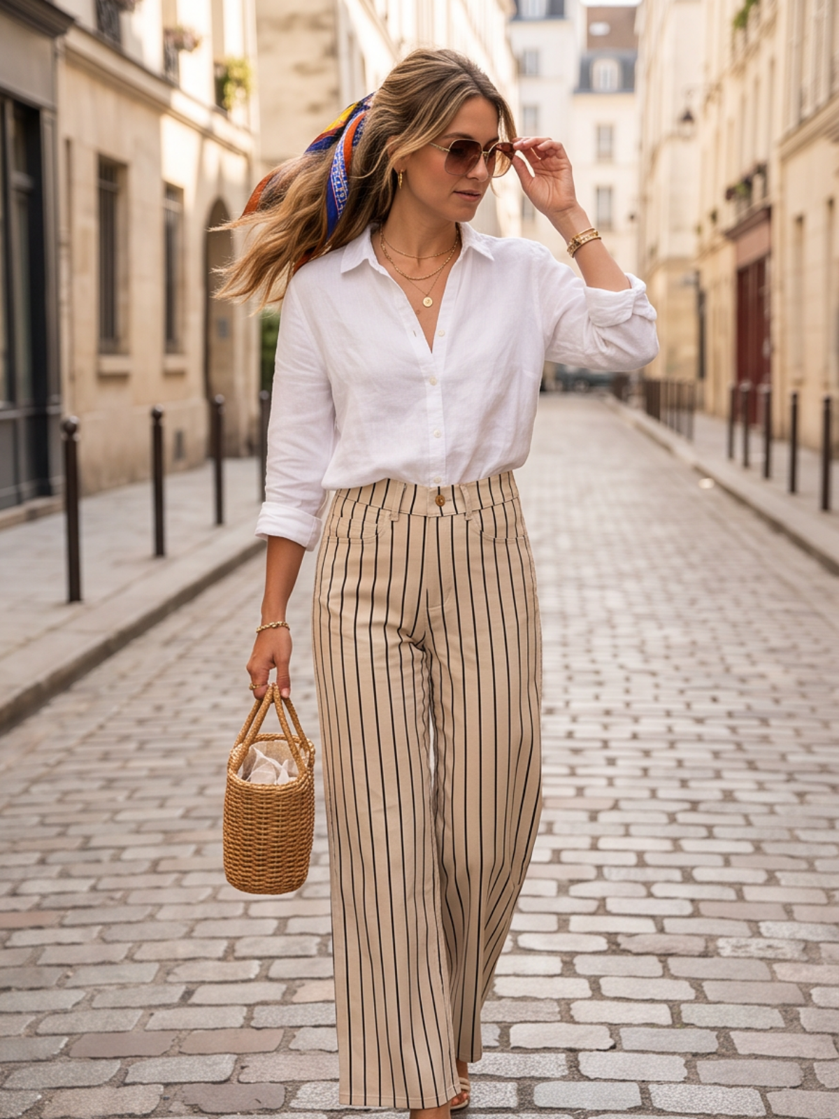 Pantalon Manon - Toile de Coton