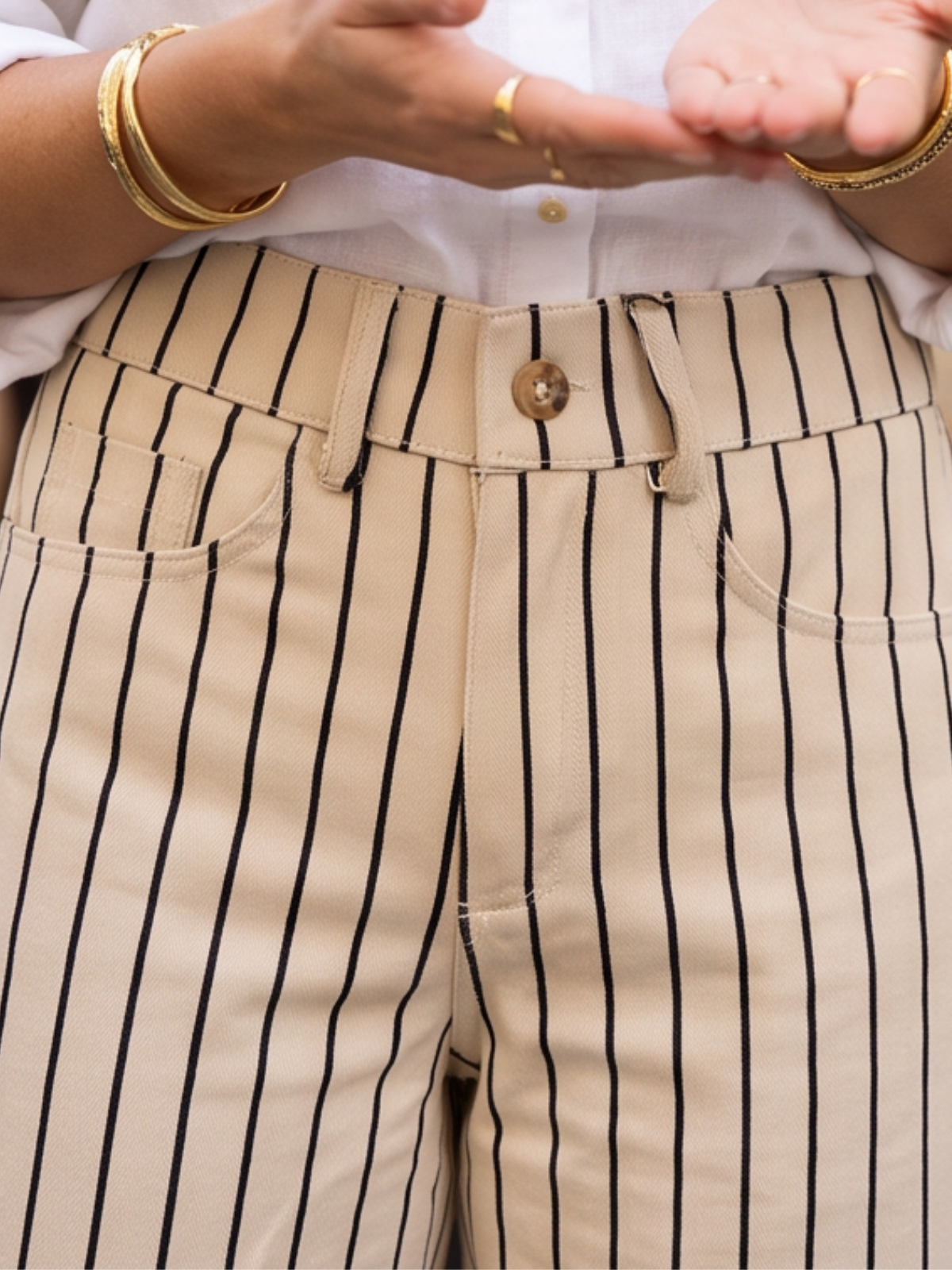 Pantalon Manon - Toile de Coton