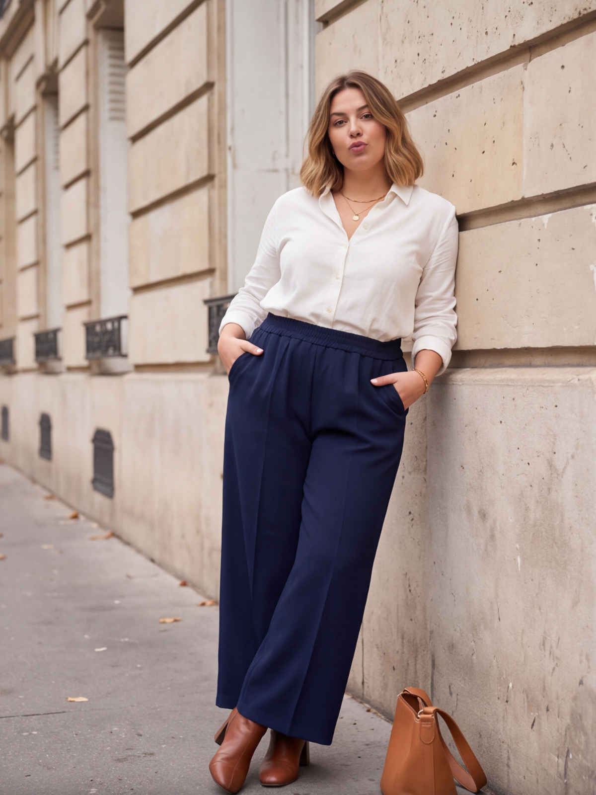 Pantalon Mireille - Droit Fluide